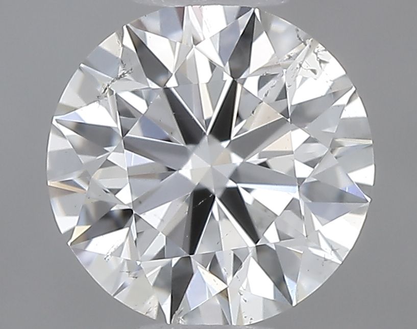Diamond Natural 0,59Ct G-SI1 Round - GIA2424004435