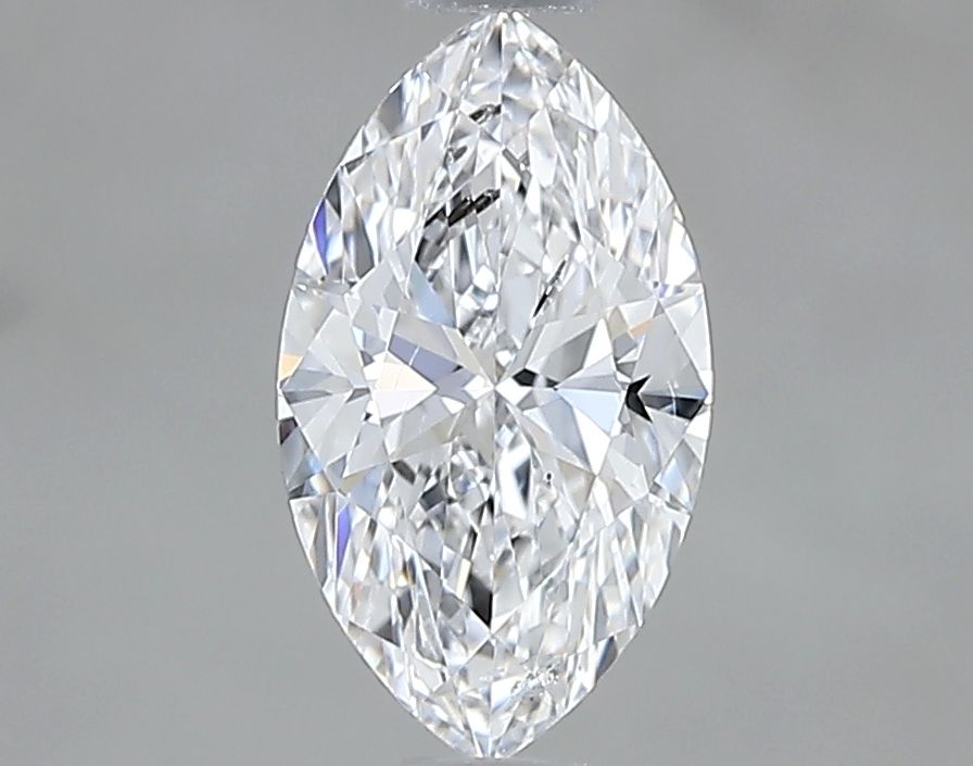Diamond Natural 0,73Ct D-SI2 Marquise - GIA7448745343