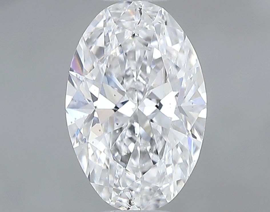 Diamond Natural 0,66Ct D-SI1 Oval - GIA6435426342