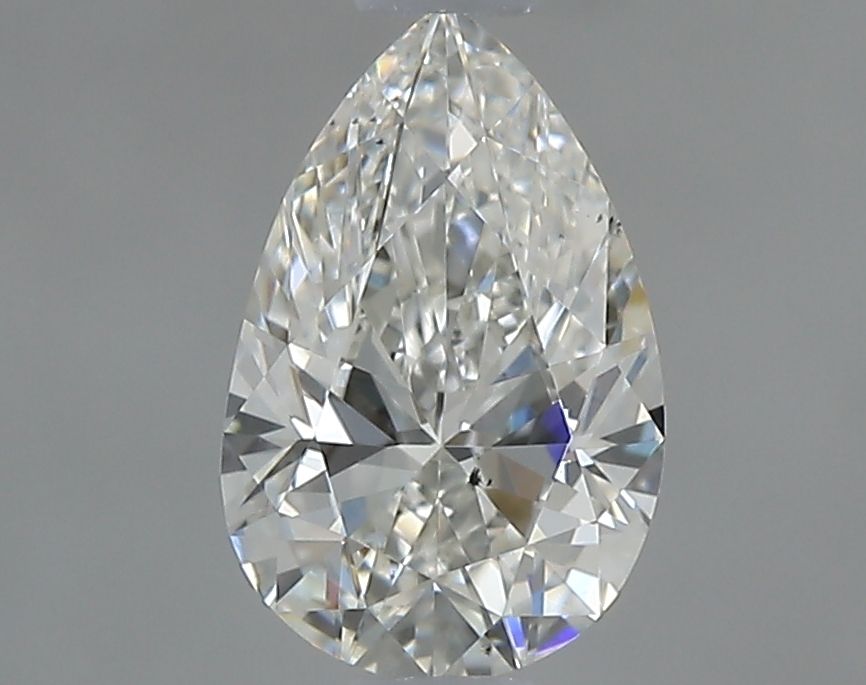 Diamond Natural 0,71Ct H-SI1 Pear - GIA6532362803