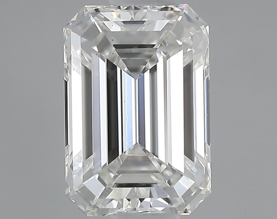 Diamond Natural 0,72Ct H-SI1 Emerald - GIA6542607402