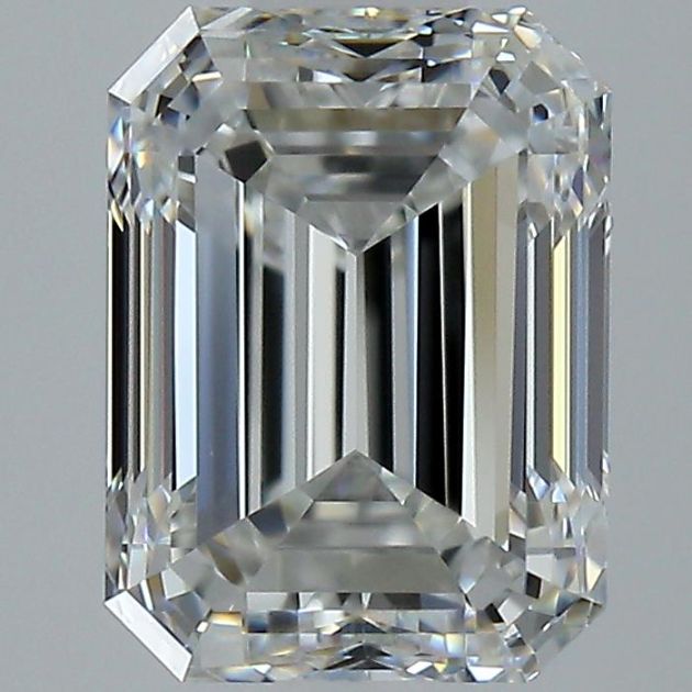 Diamond Natural 1,7Ct G-VVS1 Emerald - GIA6502656145