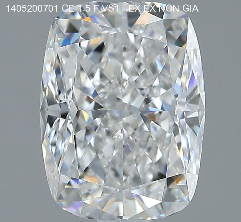 Diamond Natural 1,5Ct F-VS1 Cushion - GIA2546676745