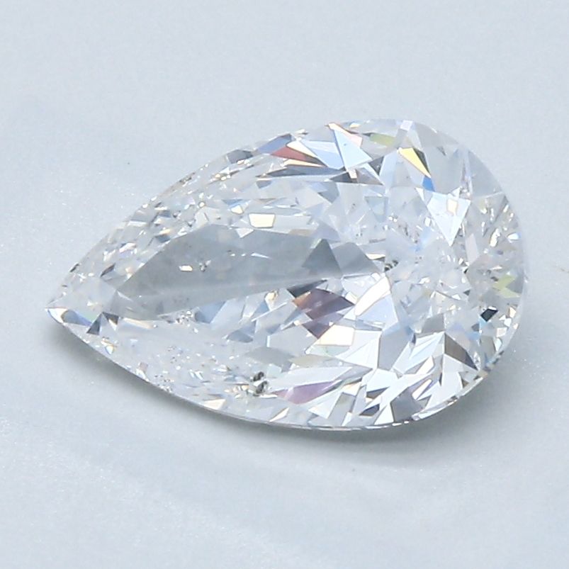 Diamond Natural 1,51Ct D-SI2 Pear - GIA6431741760