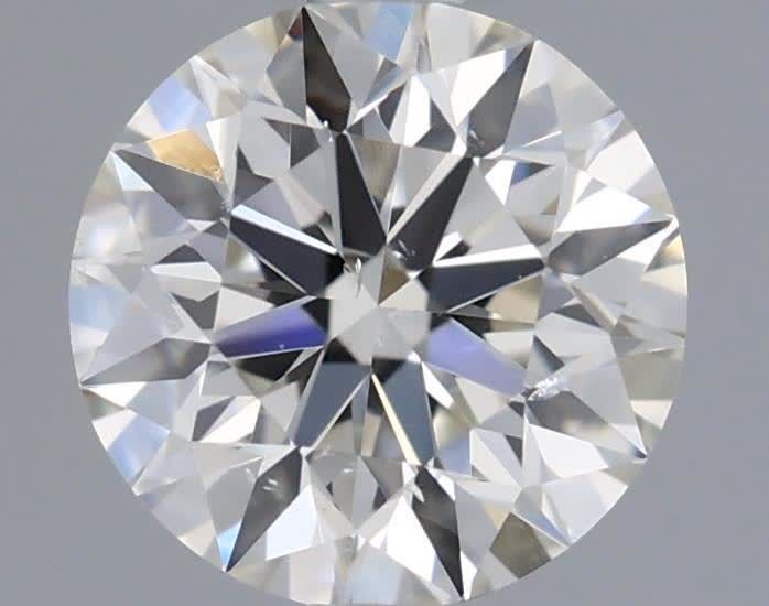 Diamond Natural 0,5Ct J-SI1 Round - GIA7386668822