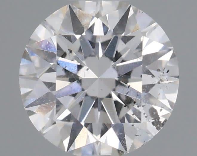 Diamond Natural 0,4Ct H-SI2 Round - GIA3385563946