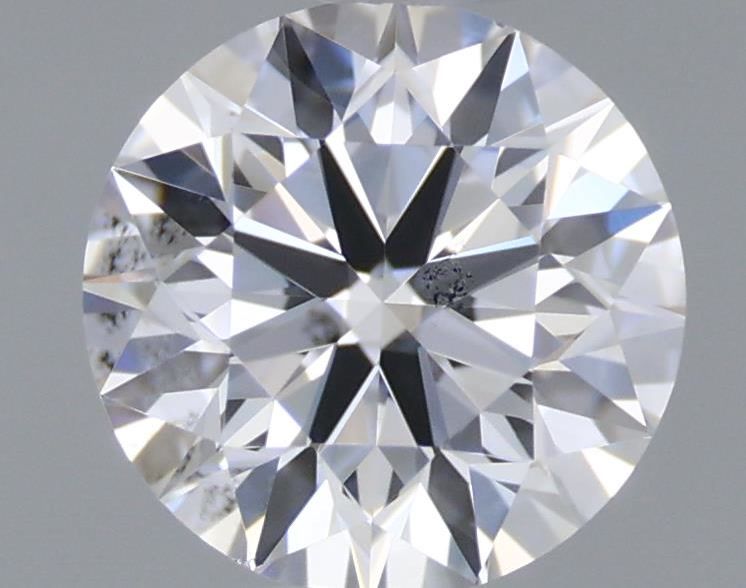 Diamond Natural 0,6Ct D-SI1 Round - GIA6411627024