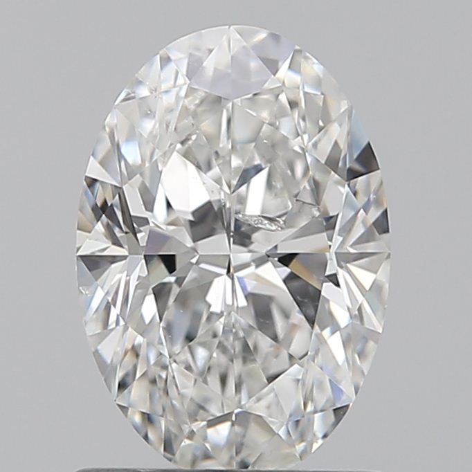 Diamond Natural 0,9Ct F-SI2 Oval - IGI678540213