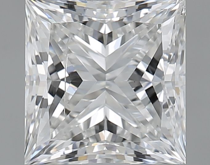Diamond Natural 1,51Ct F-SI2 Princess - HRD250000126129
