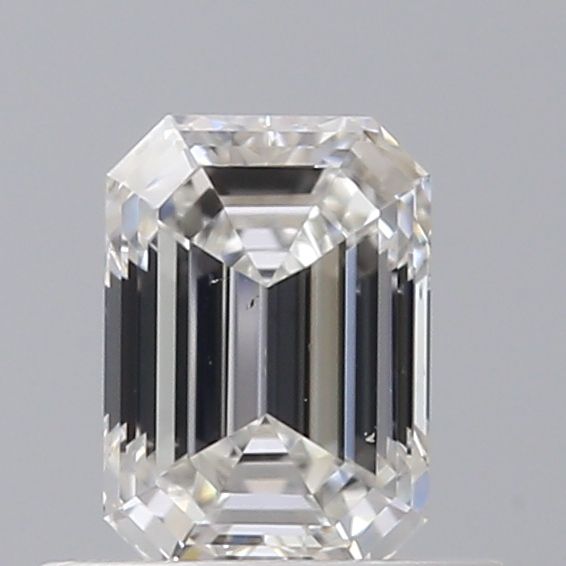 Diamond Natural 0,51Ct F-VS2 Emerald - GIA5536577882