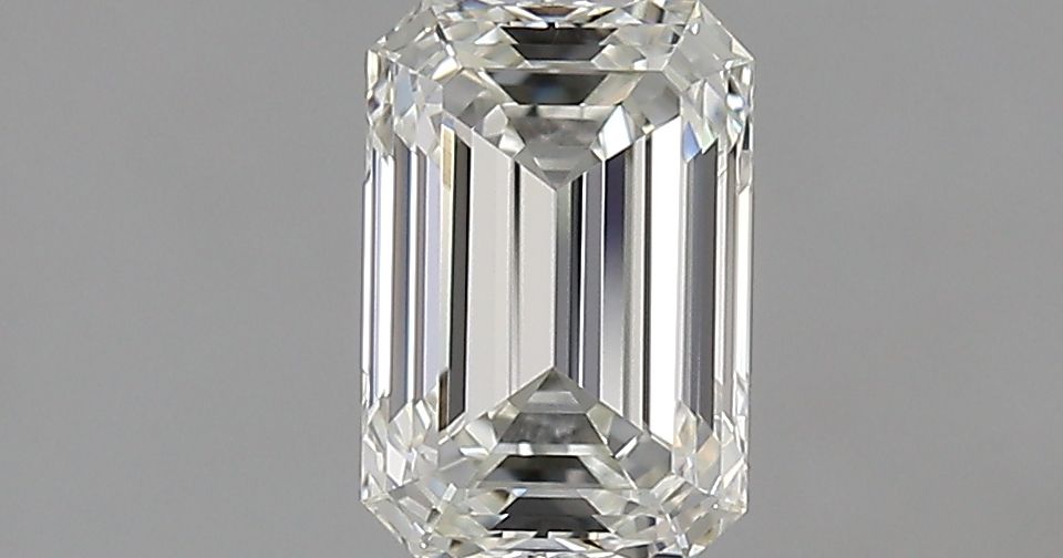 Diamond Natural 0,9Ct H-VVS1 Emerald - IGI757512008