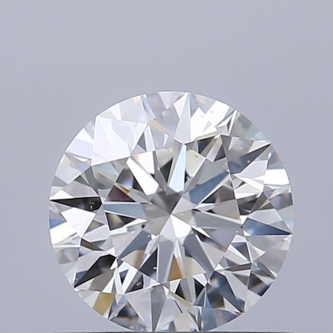 Diamond Natural 0,72Ct F-SI1 Round - GIA6551244235