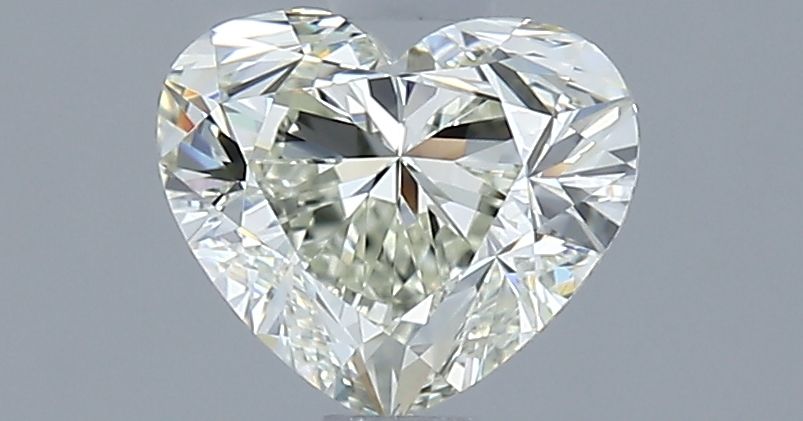 Diamond Natural 0,74Ct J-IF Heart - IGI763628126