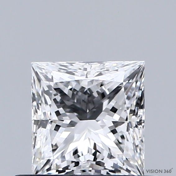 Diamond Natural 0,51Ct E-VVS2 Princess - GIA1527346995