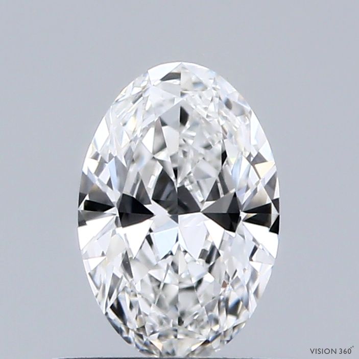 Diamond Natural 0,53Ct F-VVS2 Oval - GIA5523328799