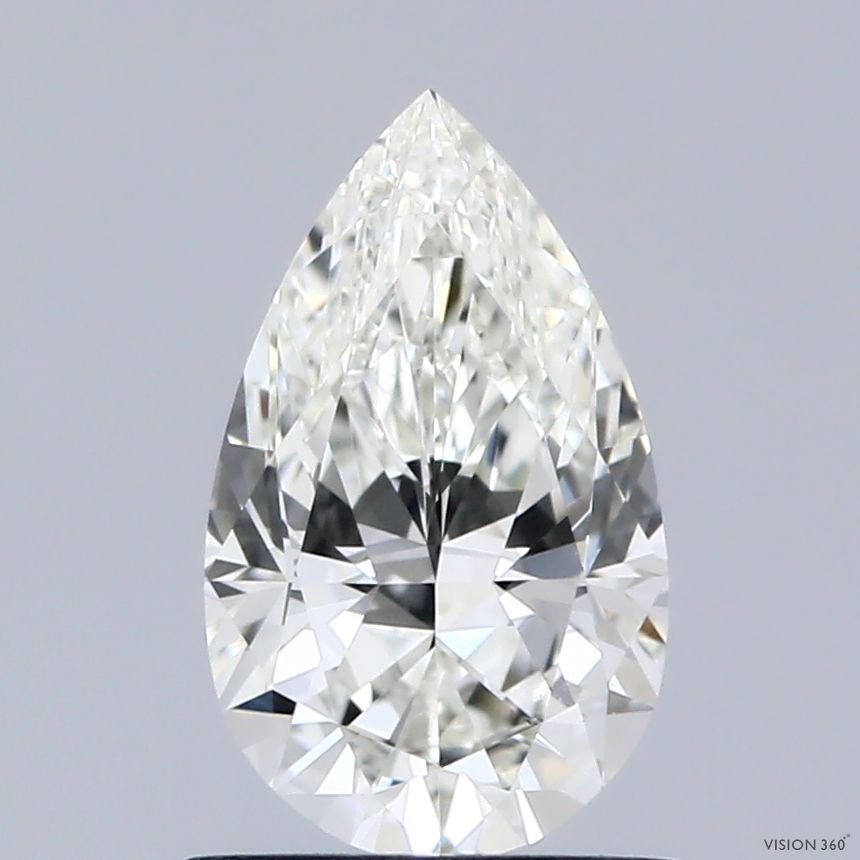 Diamond Natural 1,01Ct J-SI1 Pear - GIA7521335798