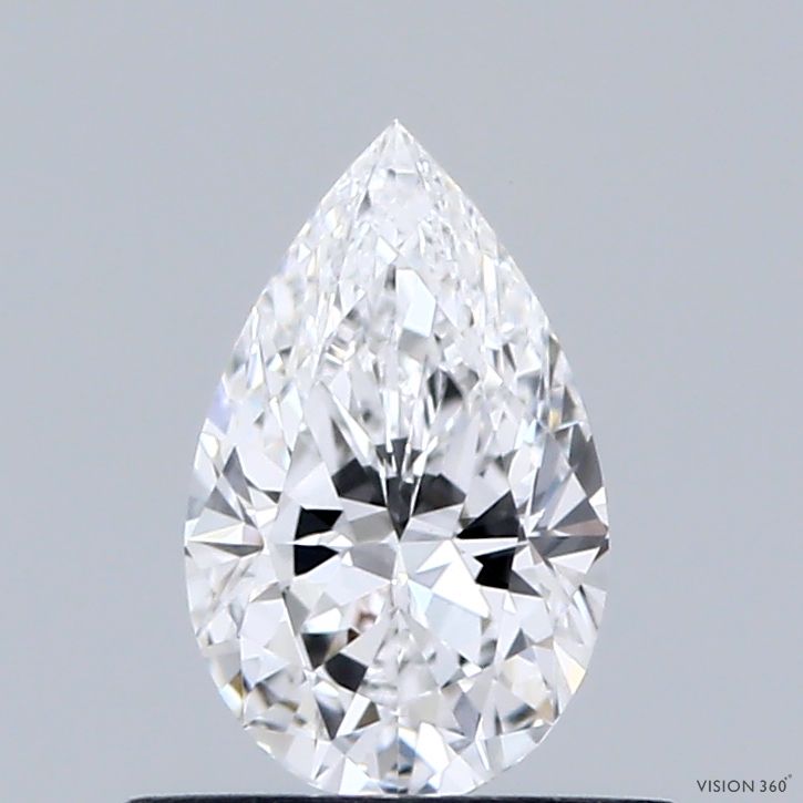 Diamond Natural 0,54Ct D-VS1 Pear - GIA6522834566