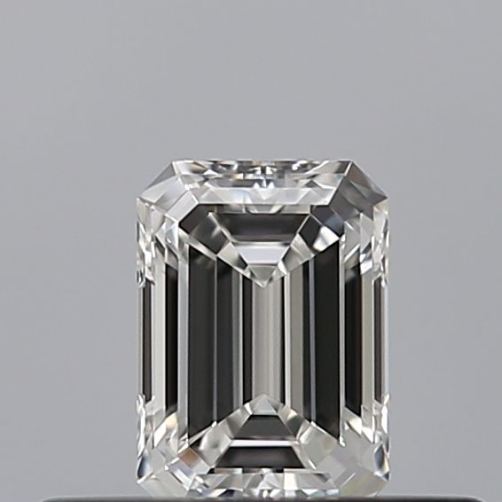 Diamond Natural 0,31Ct F-VVS1 Emerald - GIA7541104450