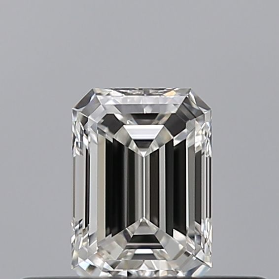 Diamond Natural 0,31Ct F-VVS1 Emerald - GIA6545004011