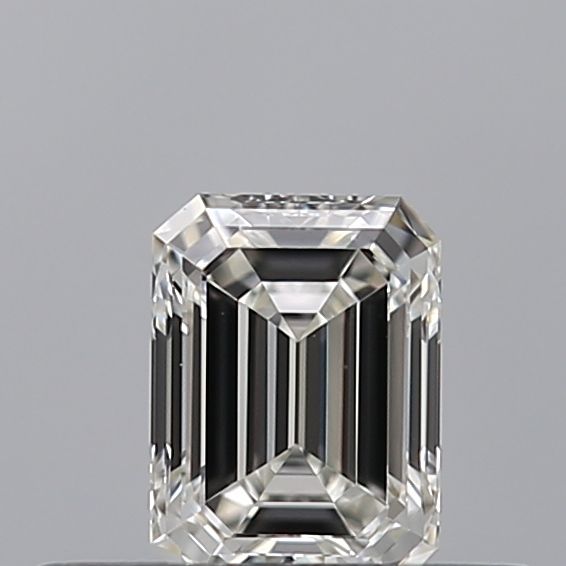 Diamond Natural 0,31Ct G-VVS1 Emerald - GIA5546003315