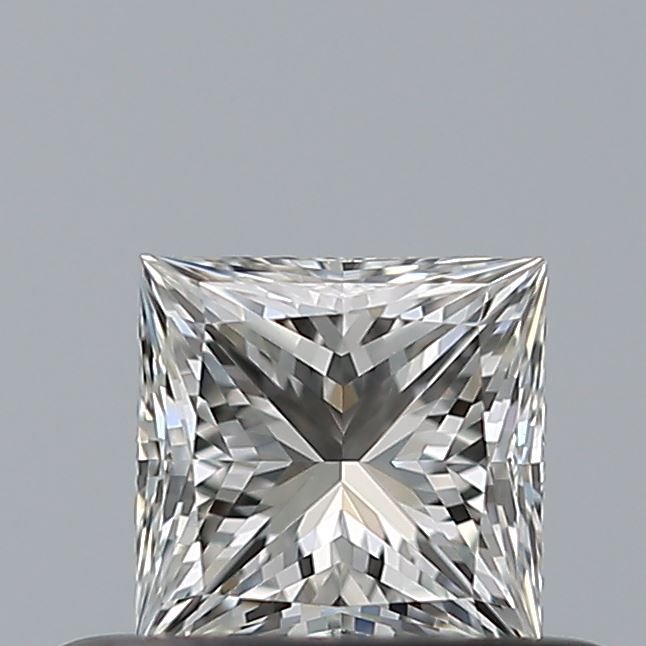 Diamond Natural 0,38Ct H-VVS1 Princess - GIA6542531262