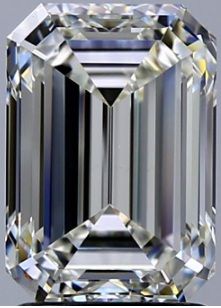 Diamond Natural 2Ct H-SI1 Emerald - GIA5513482996