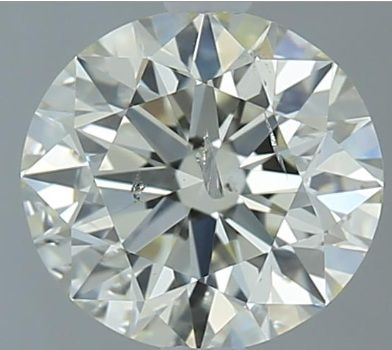 Diamond Natural 0,9Ct J-SI2 Round - IGI654480784