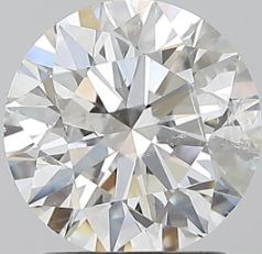 Diamond Natural 1,7Ct F-SI2 Round - GIA7536004050