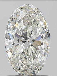 Diamond Natural 1,2Ct H-SI2 Oval - GIA2524222837