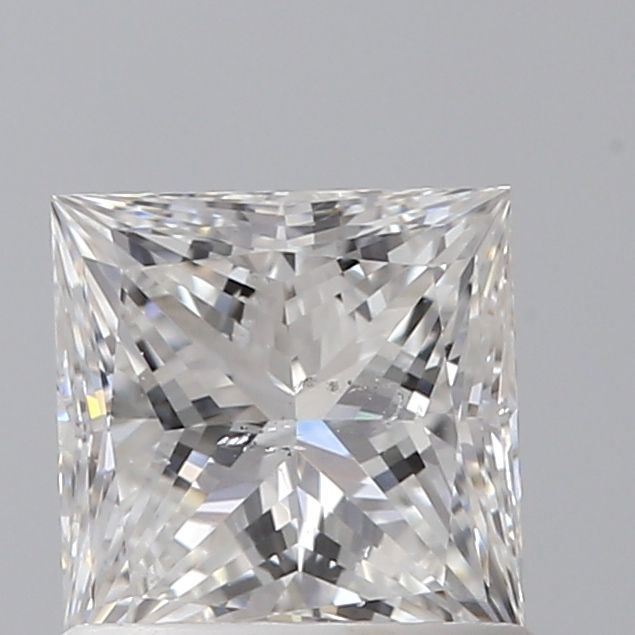 Diamond Natural 0,91Ct E-SI2 Princess - GIA6485138057