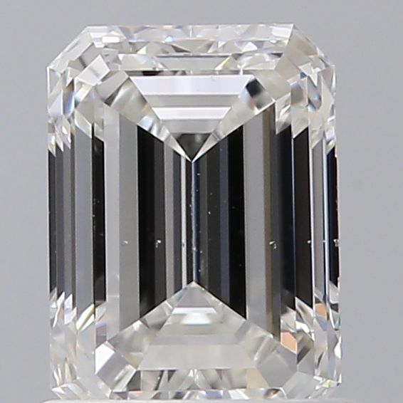 Diamond Natural 1Ct F-VS2 Emerald - GIA1533466808