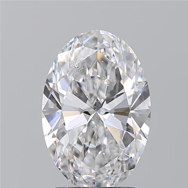 Diamond Natural 1,81Ct D-SI2 Oval - GIA6525873805
