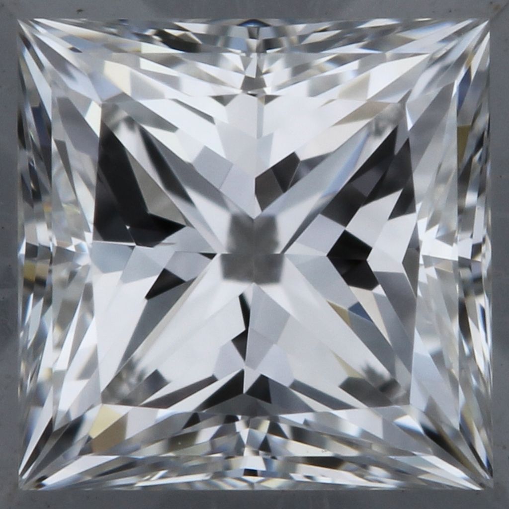 Diamond Natural 0,41Ct D-VS2 Princess - GIA6455229189