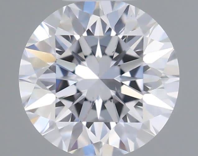 Diamond Natural 0,3Ct D-SI1 Round - GIA6431296618