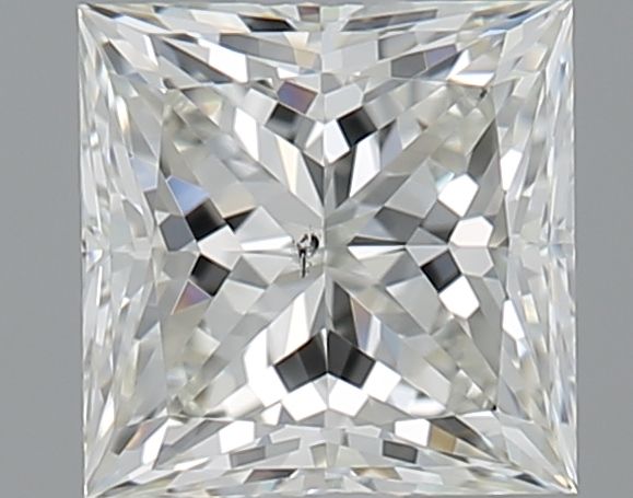 Diamond Natural 1,01Ct J-SI1 Princess - GIA6535621048