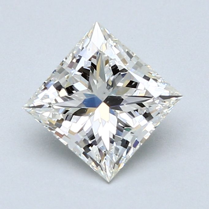 Diamond Natural 1,52Ct I-SI1 Princess - GIA3525350694