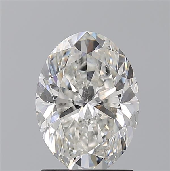 Diamond Natural 1,72Ct G-SI2 Oval - GIA6542622193