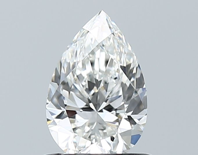 Diamond Natural 0,7Ct G-VVS1 Pear - GIA7548734555