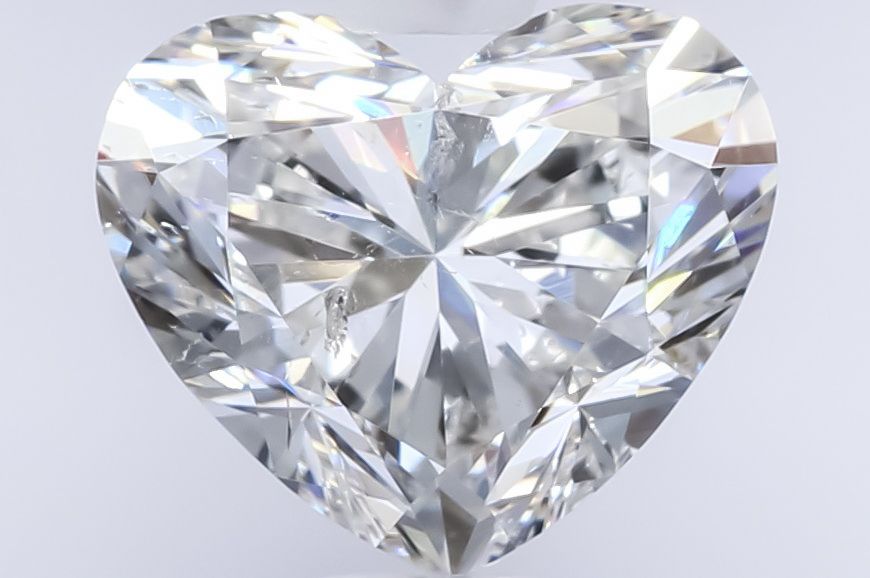 Diamond Natural 1,6Ct G-SI2 Heart - GIA2426569654
