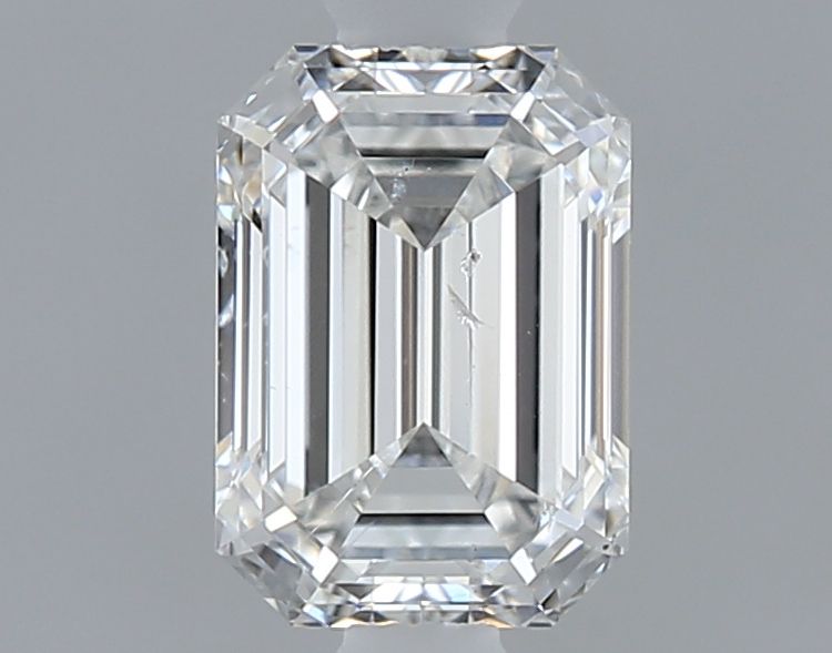 Diamond Natural 0,7Ct F-SI2 Emerald - GIA1525343728