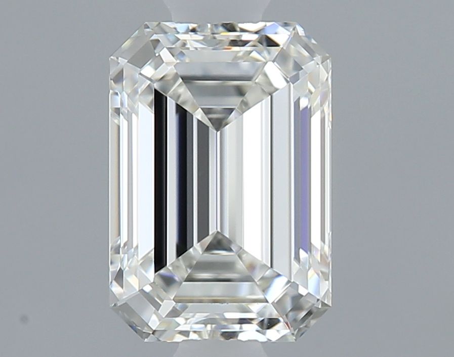 Diamond Natural 0,91Ct H-VVS1 Emerald - GIA5513734114