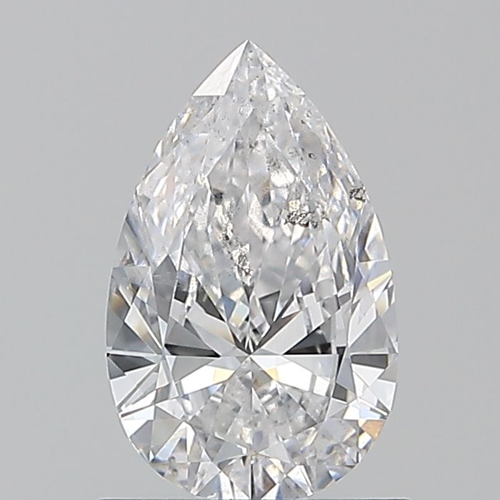 Diamond Natural 0,9Ct D-SI2 Pear - GIA6531384469