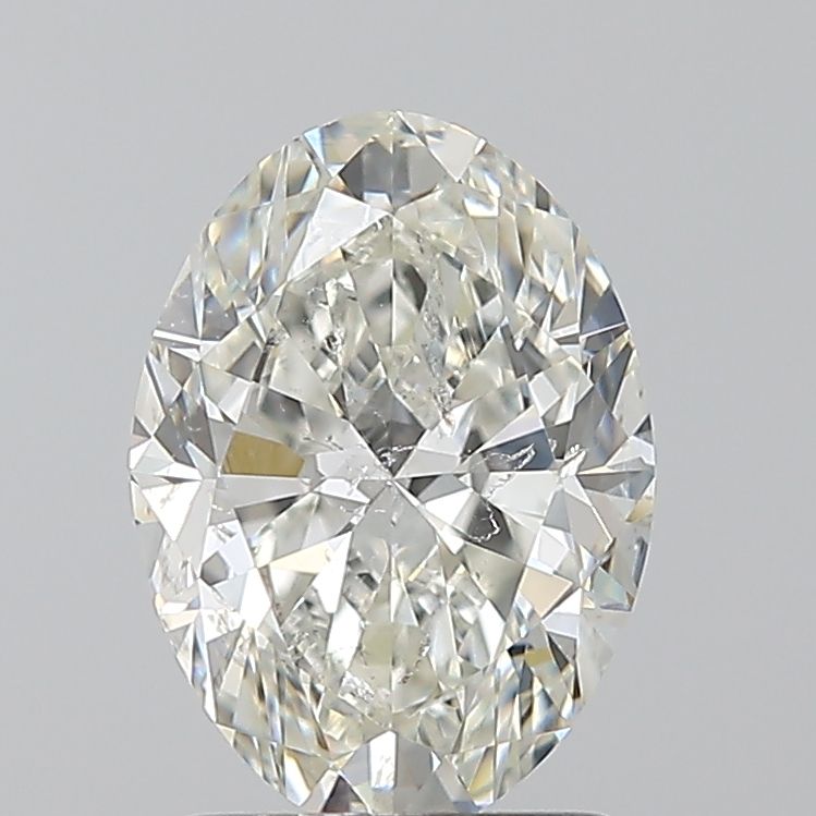 Diamond Natural 1,7Ct I-SI2 Oval - GIA2546766249