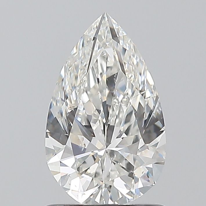 Diamond Natural 1,01Ct H-SI2 Pear - GIA2547339863
