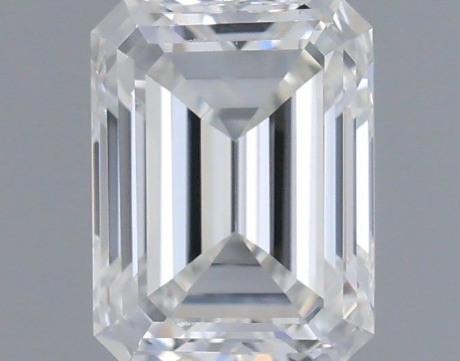 Diamond Natural 0,31Ct G-VVS2 Emerald - GIA6532443174