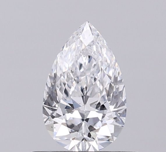 Diamond Natural 0,56Ct D-SI1 Pear - GIA6555087108