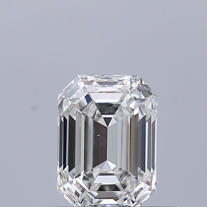 Diamond Natural 0,5Ct F-SI1 Emerald - GIA6551071158
