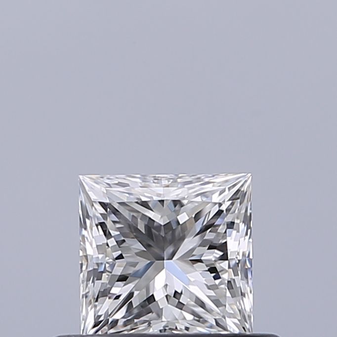 Diamond Natural 0,42Ct F-IF Princess - GIA2556192634
