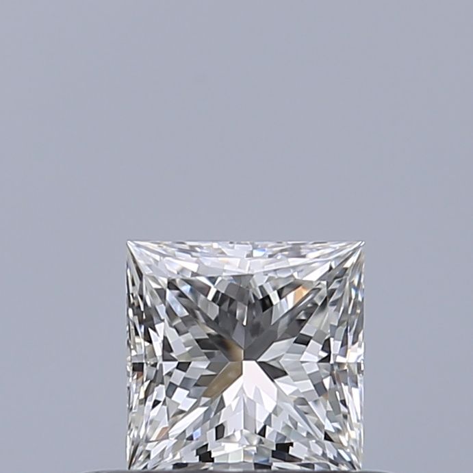 Diamond Natural 0,37Ct F-VVS1 Princess - GIA6555225501