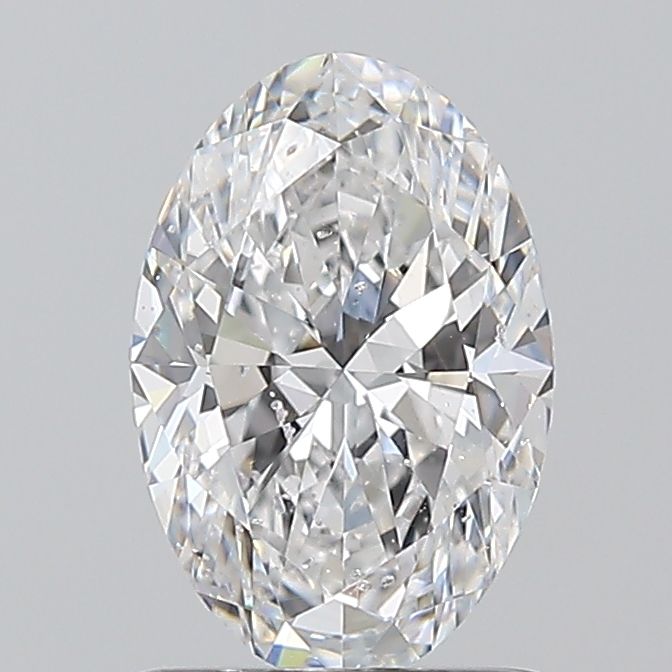 Diamond Natural 1,01Ct D-SI2 Oval - GIA6545503873